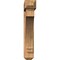 Ekena Millwork Imperial Craftsman Smooth Bracket w/ Offset Brace, Western Red Cedar, 7 1/2"W x 42"D x 42"H BKT0806X42X42IMP04SWR - alternate 3